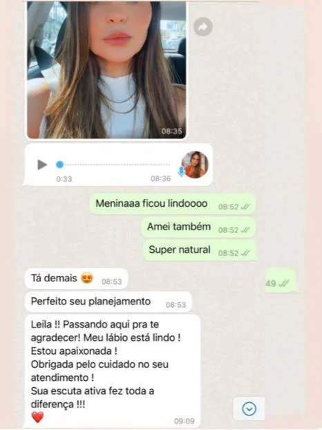 Depoimento de cliente da Botolips 4